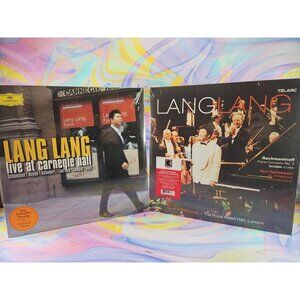 Lot of 2 Lang Lang Records: Piano Concerto No. 3, Live at Carnegie Hall